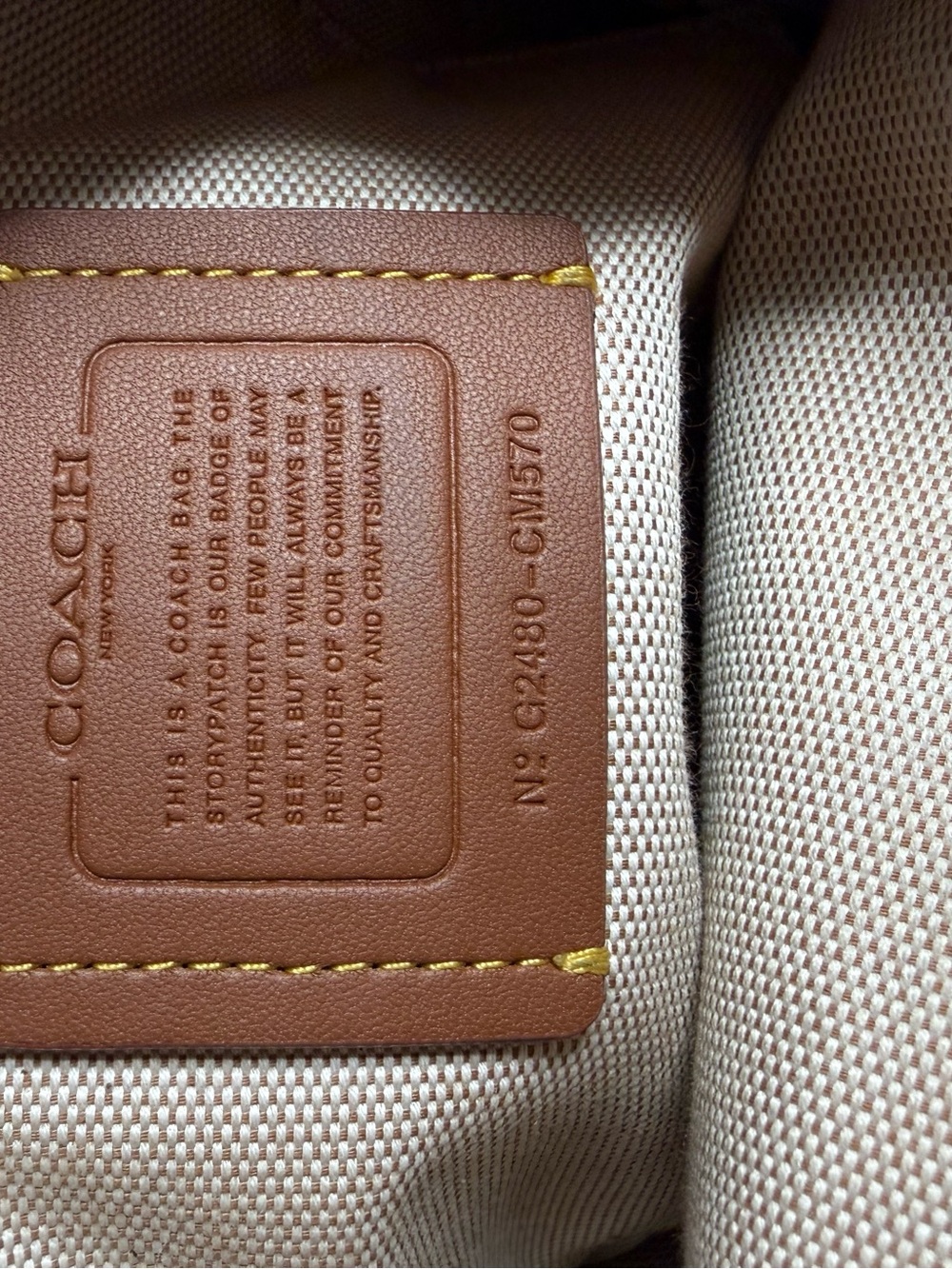 Coach Rogue 25 Shearling Patchwork - Picture 14 of 14